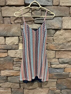 Design Lab Lord & Taylor Crochet Dress XS
